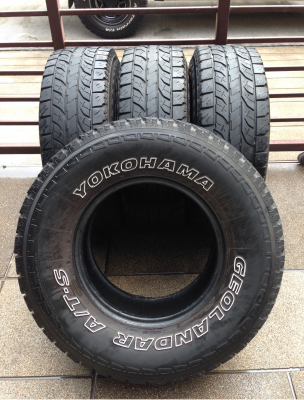 ยาง All Yokohama 31 10.5 R15 ปี12 ดอกสวย พร้อมใช้งาน