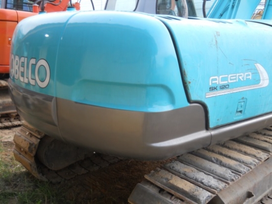 ขายรถแบคโฮเก่านอกจากญี่ปุ่น kobelco sk 120 super สนใจโทรสอบถาม 092-3309229 อี๊ด
