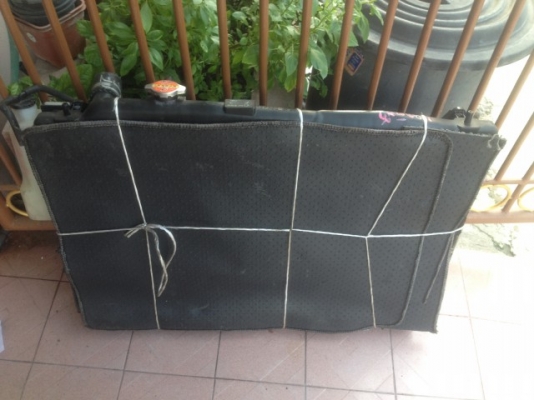 หม้อน้ำติดพัดลม TOYOTA ESTIMA ACR30 เก่าญี่ปุ่นเเท้สภาพสวย