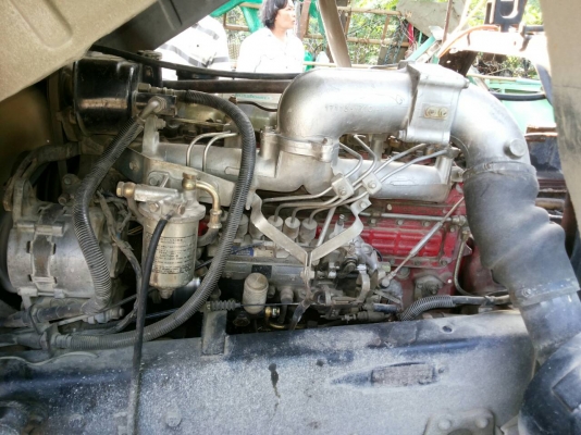 รถบรรทุก 10 ล้อ 1 เพลา HINO KT725 เครื่อง 168 แรง ช่วงล่างใหญ่เฟื่องท้ายใหญ่ เบรคทิฟฟี่ พวงมาลัยเพาเวอร์ ราคา 460,000 บ.