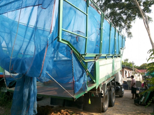 รถบรรทุก 10 ล้อ 1 เพลา HINO KT725 เครื่อง 168 แรง ช่วงล่างใหญ่เฟื่องท้ายใหญ่ เบรคทิฟฟี่ พวงมาลัยเพาเวอร์ ราคา 460,000 บ.