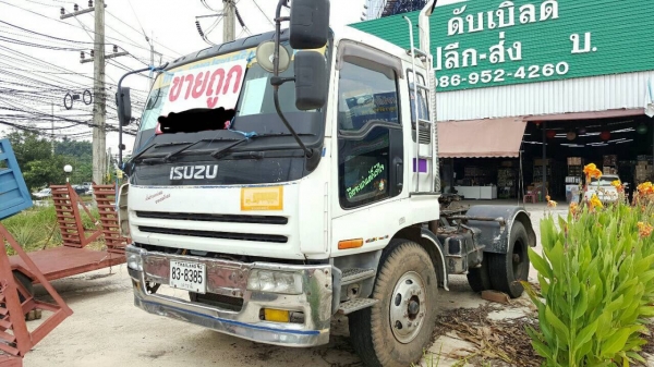 ขาย 6 ล้อหัวลาก ISUZU เครื่อง 10PE1 320 แรงม้า รถพร้อมใช้ ทะเบียนพร้อมโอน ราคาต่อรองได้