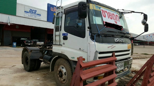 ขาย 6 ล้อหัวลาก ISUZU เครื่อง 10PE1 320 แรงม้า รถพร้อมใช้ ทะเบียนพร้อมโอน ราคาต่อรองได้ ขาย 6 ล้อหัวลาก ISUZU เครื่อง 10PE1 320 แรงม้า รถพร้อมใช้ ทะเบียนพร้อมโอน ราคาต่อรองได้