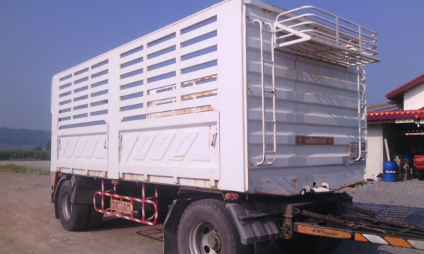 ขาย ลูกพ่วง 2 เพลา ไม่ดัมพ์ อู่ ST ยาว 6 เมตร ปี 50