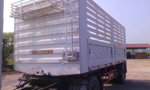 ขาย ลูกพ่วง 2 เพลา ไม่ดัมพ์ อู่ ST ยาว 6 เมตร ปี 50