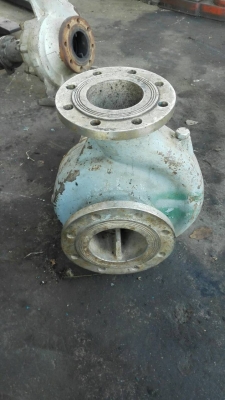 Sell>> ปั้มหอยโข่งสแตนเลส เข้า 5"- 4" สภาพสวยพร้อมใช้งาน!!