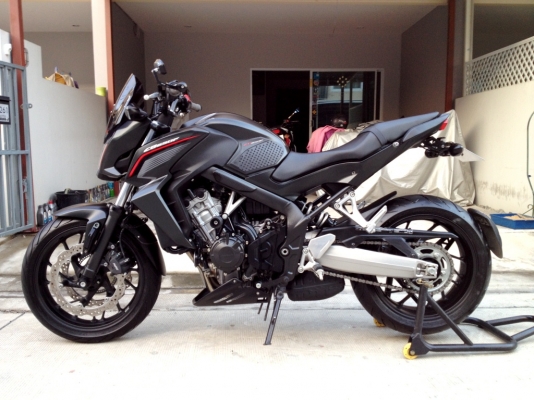 ((ดาวน์ 59000)) ขาย CB650f ปี2014 แต่งสวย วิ่ง8XXX km ราคา 249000 บาท(รับเทริ์น)