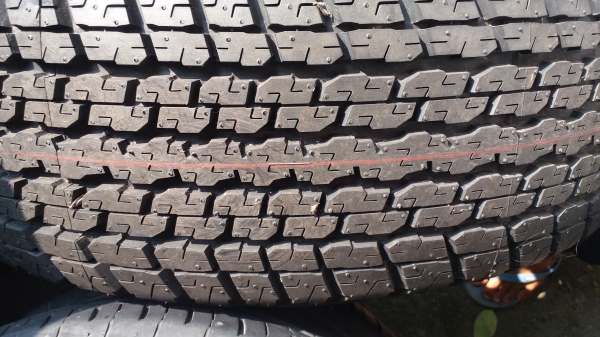 กะทะขอบ 17 6รูพร้อมยาง255/65/17บิสโตนปี14