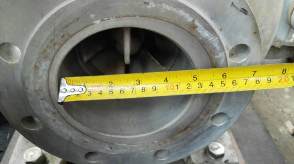 Sell>> ปั้มหอยโข่งสแตนเลส เข้า 5"- 4" ชนมอเตอร์ 7.5 HP. 380V. สภาพสวย พร้อมใช้งาน!!