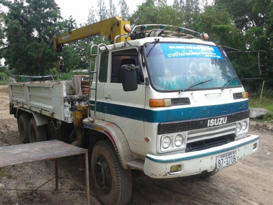 เจ้าของขายเอง จัมโบ้ช่วงล่างใหญ่ 6bg1 เครน 3ตัน ทิฟฟี่เพาเวอร์ เพาเดียว ต่อรองได้