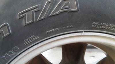 ขายล้อพร้อมยาง bf goodrich all terrain 265/75r16