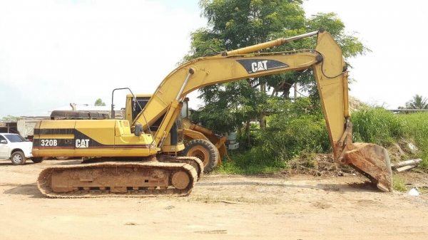 ขายแบคโฮ CAT 320B เอกสารเล่มทะเบียน รถสวยเครื่องดี ปั้มดี ช่วงล่างแน่น โซ่+แทรคเต็ม แอร์เย็น ราคาต่อรองได้ครับ