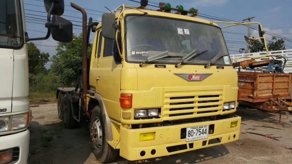 ขายหัวลาก HINO พร้อมใช้ เครื่อง EK100 260 แรงม้า ช่วงล่าง ZM เบรคแห้ง ทะเบียนพร้อมโอน ราคาต่อรองได้