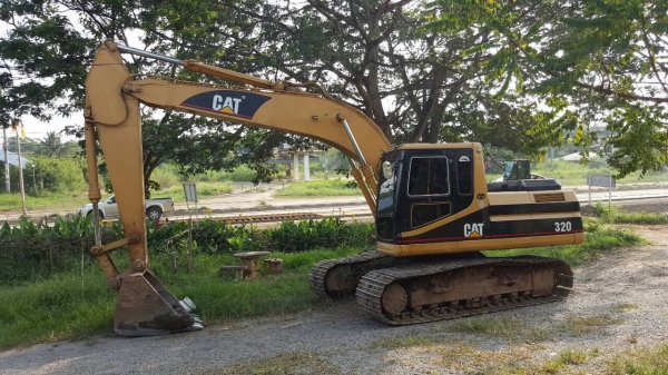 ขายแบคโฮ CAT 320 สภาพสวยพร้อมใช้งาน เอกสารเล่มทะเบียนครบ เครื่องแน่น ปั้มดี ทำงานไม่โหลด ช่วงล่างเต็ม ราคาคุยกันได้ครับ ขายแบคโฮ CAT 320 สภาพสวยพร้อมใช้งาน เอกสารเล่มทะเบียนครบ เครื่องแน่น ปั้มดี ทำงานไม่โหลด ช่วงล่างเต็ม ราคาคุยกันได้ครับ