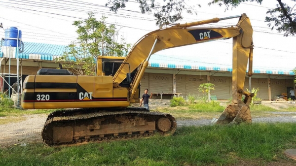 ขายแบคโฮ CAT 320 สภาพสวยพร้อมใช้งาน เอกสารเล่มทะเบียนครบ เครื่องแน่น ปั้มดี ทำงานไม่โหลด ช่วงล่างเต็ม ราคาคุยกันได้ครับ ขายแบคโฮ CAT 320 สภาพสวยพร้อมใช้งาน เอกสารเล่มทะเบียนครบ เครื่องแน่น ปั้มดี ทำงานไม่โหลด ช่วงล่างเต็ม ราคาคุยกันได้ครับ