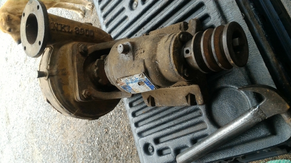 ปั๊มน้ำแรงเหวี่ยง พญานาค N. K. L. ทำแรงดันสูง ขนาดท่อ 3 นิ้ว อัตราการไหลที่ 2000 - 2900 ลิตรต่อนาที