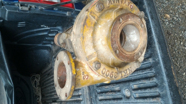 ปั๊มน้ำแรงเหวี่ยง พญานาค N. K. L. ทำแรงดันสูง ขนาดท่อ 3 นิ้ว อัตราการไหลที่ 2000 - 2900 ลิตรต่อนาที