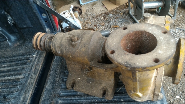 ปั๊มน้ำแรงเหวี่ยง พญานาค N. K. L. ทำแรงดันสูง ขนาดท่อ 3 นิ้ว อัตราการไหลที่ 2000 - 2900 ลิตรต่อนาที