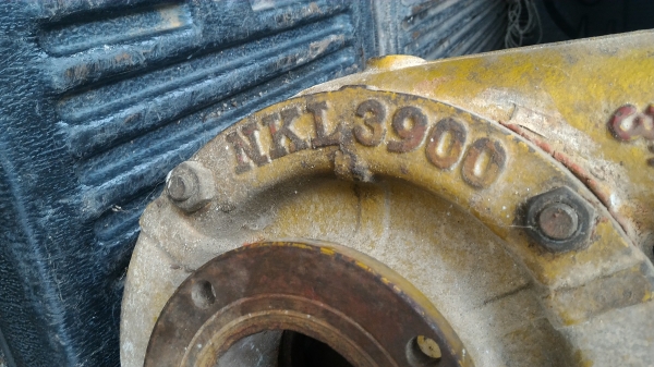 ปั๊มน้ำแรงเหวี่ยง พญานาค N. K. L. ทำแรงดันสูง ขนาดท่อ 3 นิ้ว อัตราการไหลที่ 2000 - 2900 ลิตรต่อนาที