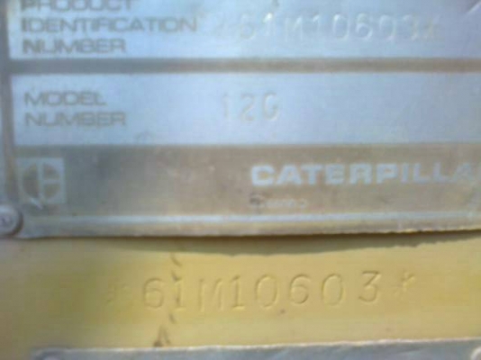 ขายเกรด CAT 12G ซีเรียล 61M10603 เอกสารเล่มทะเบียน ราคา 1650000