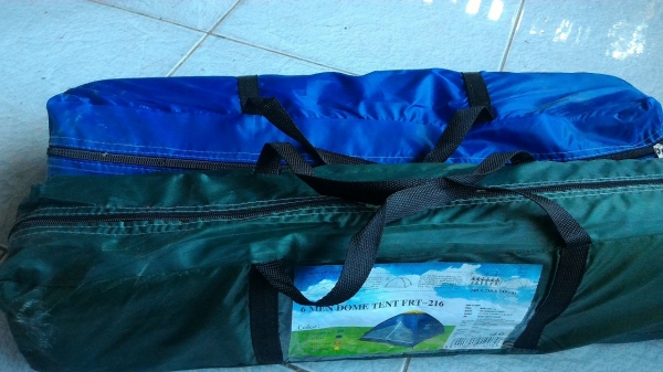 เต็นท์โดมของใหม่นอนได้ 6 คน วัสดุโพลีเอสเตอร์คุณภาพดีกันน้ำ ขนาด 210*240 *145 ซม. ของใหม่