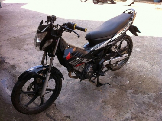 Sonic ปี 47 สตาร์ทเท้า สีดำ กุญแจสองชั้น เครื่องเดิม มีเล่ม เอกสารพร้อม