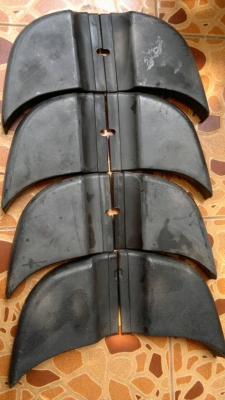 ขาย ฝาครอบพลาสติกมุมกันชนหลัง vigo อันละ 120 บาท