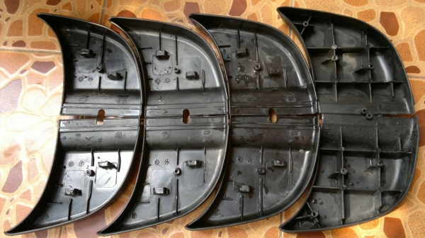 ขาย ฝาครอบพลาสติกมุมกันชนหลัง vigo อันละ 120 บาท