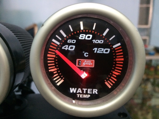 ชุดเกจวัด2นิ้ว AUTOGAUGE แท้ ญี่ปุ่น มีVOLTS OIL TEMP WATER TEMP มือ2 ญี่ปุ่น