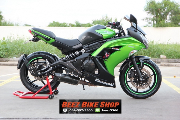 <<มาใหม่>>ขาย Kawasaki Ninja650 ABS รุ่นปี 2014 พร้อมของแต่ง ทะเบียนพร้อมโอน