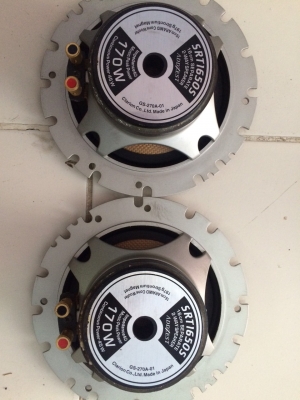 ลำโพง ADDZEST SRT1650S รุ่นค่อนข้างใหญ่ 6.5นิ้ว 170W โครงหล่อ กรวยเคฟล่า แม่เหล็กก้อนใหญ่ เบสแน่น กลางชัด Made in Japan มือ2 ญี่ปุ่น