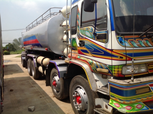 อีซูซุ เดกก้า 270 ยูโร1 ถังบรรทุกน้ำมัน แม่ลูก แม่ 12 ล้อ(ลงเล่มแล้ว)