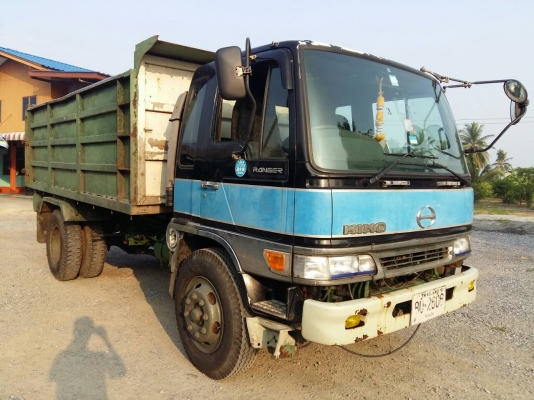 ขายรถ HINO FF3HGLD ปี41 ดั้ม เครื่อง HO7D 195แรงม้า เครื่องดี คัสซีสวย FF3HGLD พวงมาลัยเพวเวอร์ เบรคทิฟฟี่ กระจกไฟฟ้า กระบะดั้มสแตนเลส ช่วงล้อ 3.80 เมตร กระบะ ยาว 4.50 เมตร กว้าง 2.40 เมตร เอกสารพร้อมโอน ราคา.480,000 บาท ต่อรอง โทร.080-108-5007 บอล