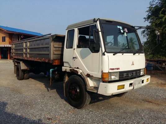 ขายรถ MITSUBISHI FK457 ปี43 ดั้ม เครื่อง 6D16 195แรงม้า เครื่องดี คัสซีสวย FK457-TL........ พวงมาลัยเพาเวอร์ เบรคทิฟฟี่ เพาบุ๋ม กระบะดั้มสแตนเลส ช่วงล้อ 5.60 เมตร กระบะ ยาว 6 เมตร กว้าง 2.40 เมตร เอกสารพร้อมโอน ราคา.380,000 บาท ต่อรอง โทร.080-108-5007 บอล