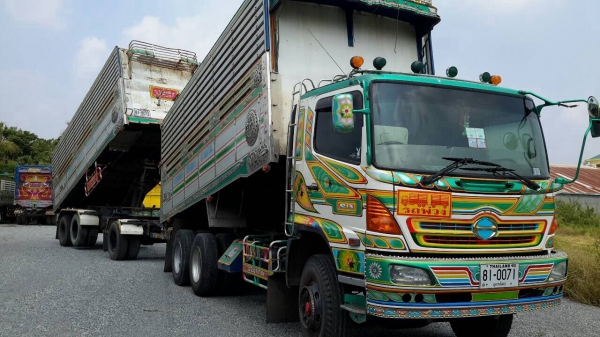 ขาย เมก้า ปี 49 เครื่อง 320 แรง ดั้มพ์ แม่ ลูก