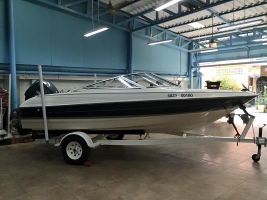BayLiner 16 ฟุต yamaha 80 แรง 4จังหวะserviceเรียบร้อย 395,000