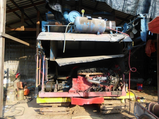 รถเกี่ยวข้าวเกษตรพัฒนา อุ้ม2ตัน เครื่องho7c ปั้ม22 ตัวเดิน10 รถขายตามสภาพ ใช้เกี่ยวข้าวทุกปี