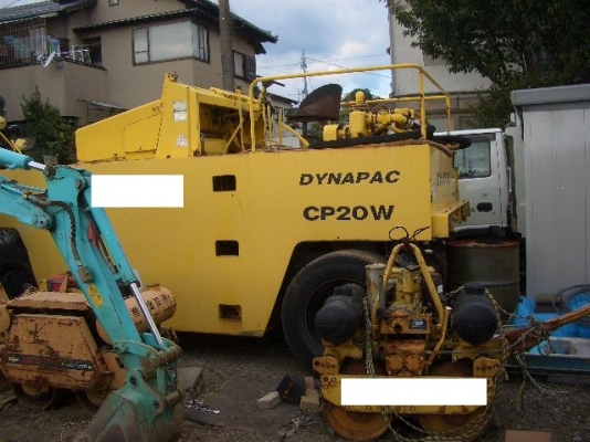 ขายรถบดล้อยาง DYNAPAC CP20W สภาพสวยพร้อมใช้ สนใจติดต่อ อำพล 090-9694506, 080-3031241