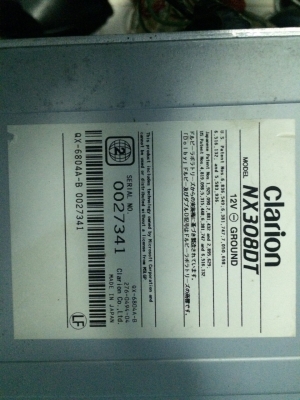 Clarion NX308 จอLCD7นิ้ว SD-HC DVD-RWเล่นได้NTSCและPAL MP3-RW CD-RW มีความจำในตัวเครื่อง ทัชสกรีน ปรับระดับจอได้4ระดับ มาพร้อมกับกล้องClarion ทั้ง2อย่างMade in Japan สภาพสวย มือ2 ญี่ปุ่น Clarion NX308 จอLCD7นิ้ว SD-HC DVD-RWเล่นได้NTSCและPAL MP3-RW CD-RW มีความจำในตัวเครื่อง ทัชสกรีน ปรับระดับจอได้4ระดับ มาพร้อมกับกล้องClarion ทั้ง2อย่างMade in Japan สภาพสวย มือ2 ญี่ปุ่น