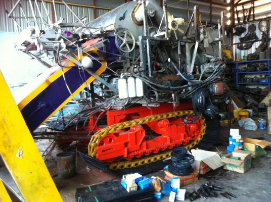 ขายรถเกี่ยวข้าว ส.ทวีอุ้ม 520000 บาท