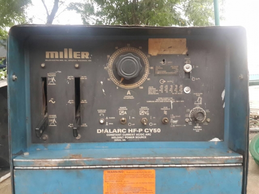 ขายตู้เชื่อม MILLER ตัวใหญ่เก่านอกถูกๆ 15,000 ฿