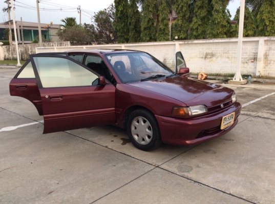 ขายรถสวย มาสด้า 323 ปี93 ตัวท็อป เครื่องหัวฉีด 1.6 ออโต้ แก๊สLPGหัวฉีด เพาเวอร์ ไฟฟ้าทั้งคัน ปรับข้างไฟฟ้า ภายในสวยจัด แอร์เย็นฉ่ำ ตัวถังเดิมๆสวยไม่มีชนสีเงาสวย แม็กเดิมๆ รถขับดีมาก พร้อมใช้ได้เลยครับ ขายด่วน