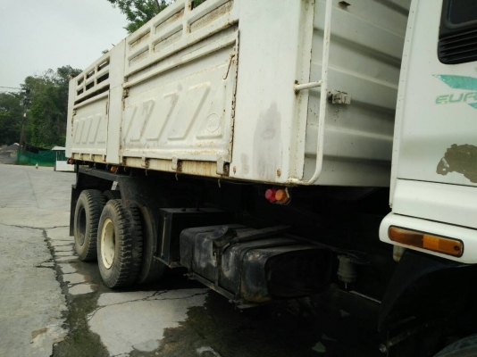 ขายรถบรรทุก 22 ล้อพ่วงแม่ลูกดัมพ์ ISUZU DECA 270 แรงม้าปี 2547 ลูกพ่วง 3 เพลายัดลงเล่มแล้ว ราคา 1700000