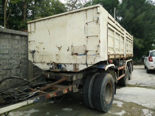 ขายรถบรรทุก 22 ล้อพ่วงแม่ลูกดัมพ์ ISUZU DECA 270 แรงม้าปี 2547 ลูกพ่วง 3 เพลายัดลงเล่มแล้ว ราคา 1700000