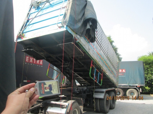 ขายลูกพ่วง 3เพลา ดั้มได้ กระบะปรีเนียม สภาพสวย พร้อมใช้ ยาว6.50เมตร