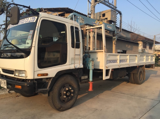 ขายรถบรรทุก10ล้อติดเครน สภาพดี