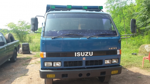 ขายหกล้อดั้มพ์ NPR59LU5M ปี37 เอฟหลัง เพาเวอร์ สภาพสวยพร้อมใช้