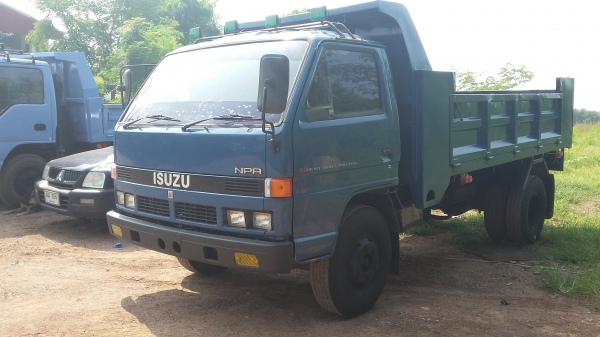 ขายหกล้อดั้มพ์ NPR59LU5M ปี37 เอฟหลัง เพาเวอร์ สภาพสวยพร้อมใช้