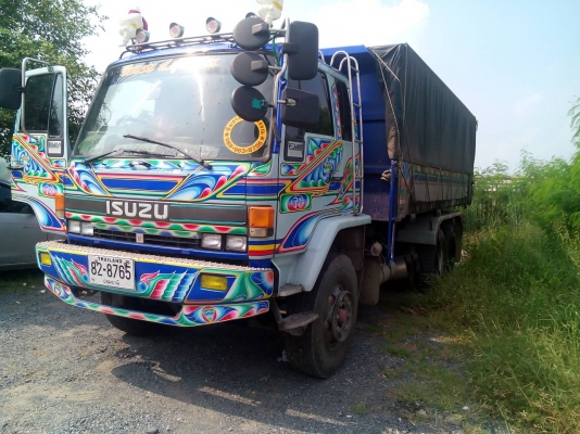 สิบล้อ อีซูซุ FXZ 23NFPF185โบว์อินเตร์ 2เพา สโลส ดั้มมีเนียม สภาพนางฟ้าสวยกริบ ทะเบียนพร้อมโอน ราคา 890,000บ ต่อรองได้ ครับท่าน