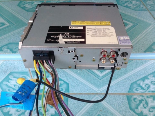 ฟร้อน jvc sv3000 เล่นcd mp3 vcd ใช้งานปกติ ขาย 950 บาท